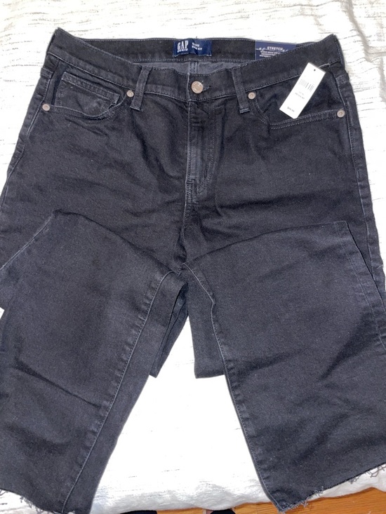 GAP Denim - GAP Women’s Kick Fit Black Washed Jeans NWT Size 12 (31)